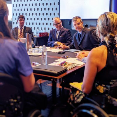 An initiative to reduce barriers for people with a disability travelling to and from The University of Queensland has been launched